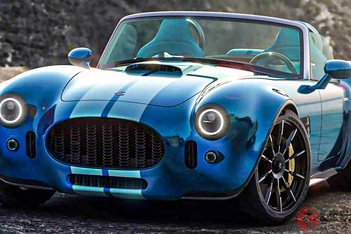 復活予定のAC Cars新型「ACコブラ GT ロードスター」