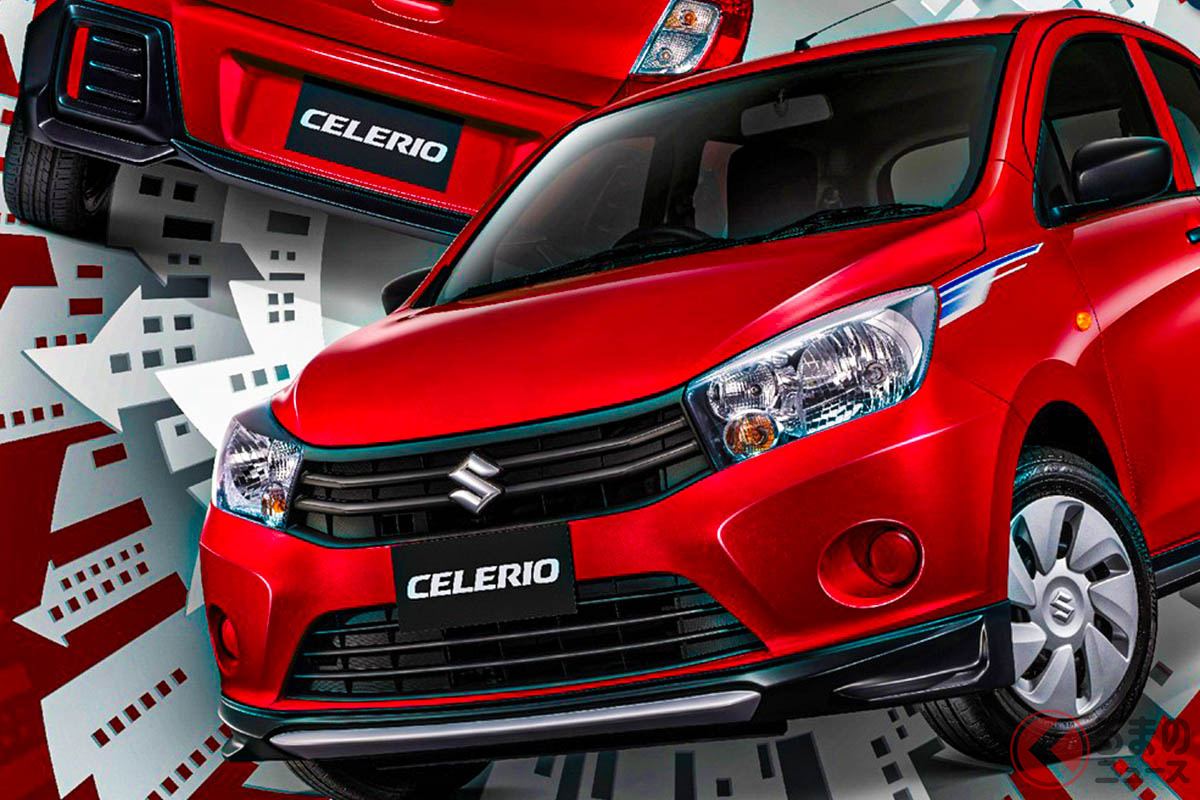 タイ市場に登場したスズキ新「セレリオ GL UP」