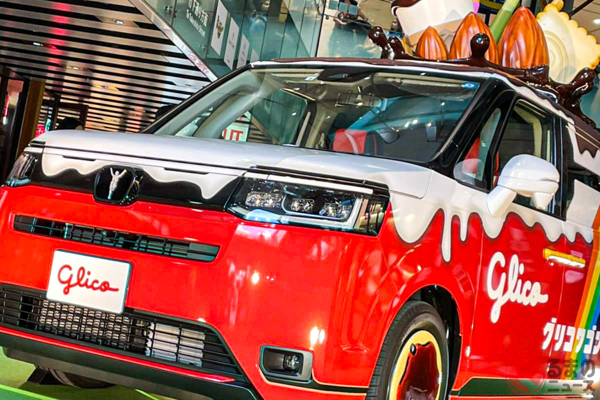 めっちゃ美味しそう! 2代目となる新型「グリコワゴン」