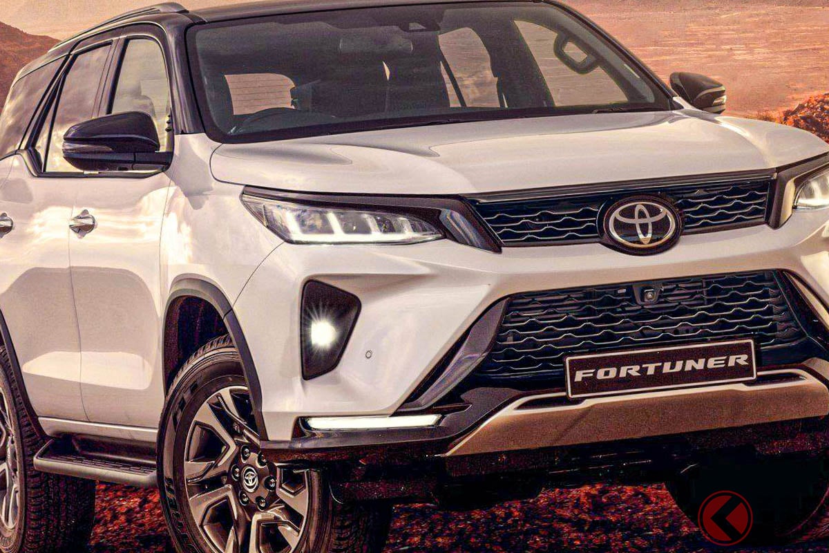 ラダーフレームでMTアリ! トヨタ新「フォーチュナー」