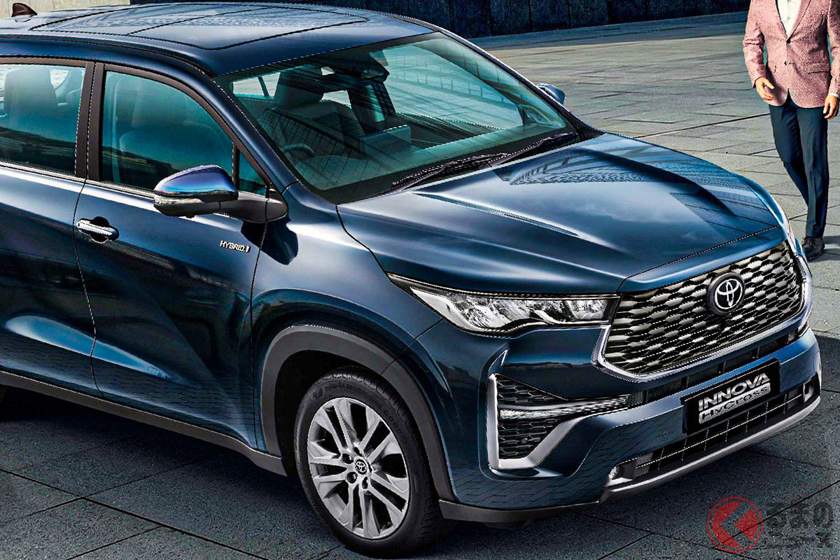 栄誉ある賞を受賞したトヨタ「イノーバハイクロス」