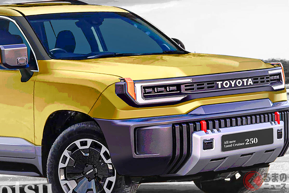 ジムコザが描いた次期型「ランドクルーザープラド」(Photo:ジムニーとコザクラインコとポルシェ)