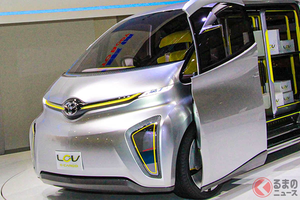 トヨタ車体が2017年の第45回東京モーターショーに出品した「LCV CONCEPT」