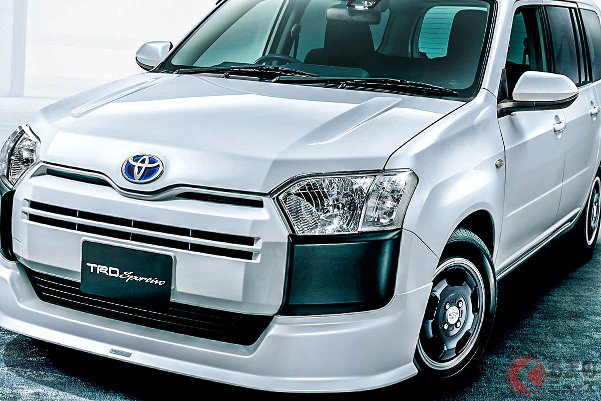 まさかの純正スポーティ仕様が売ってる? トヨタ「プロボックス TRD Sportivo」