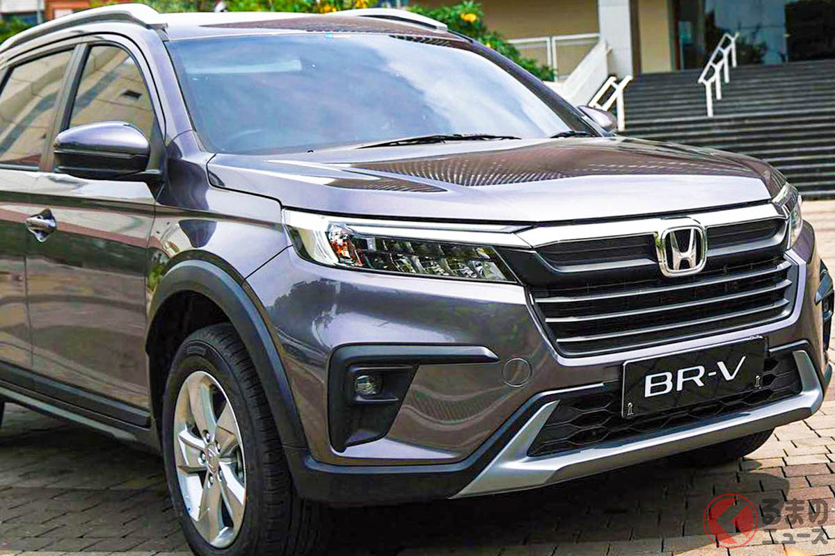 比較的コンパクトながら3列シートを備えるホンダ新型「BR-V」