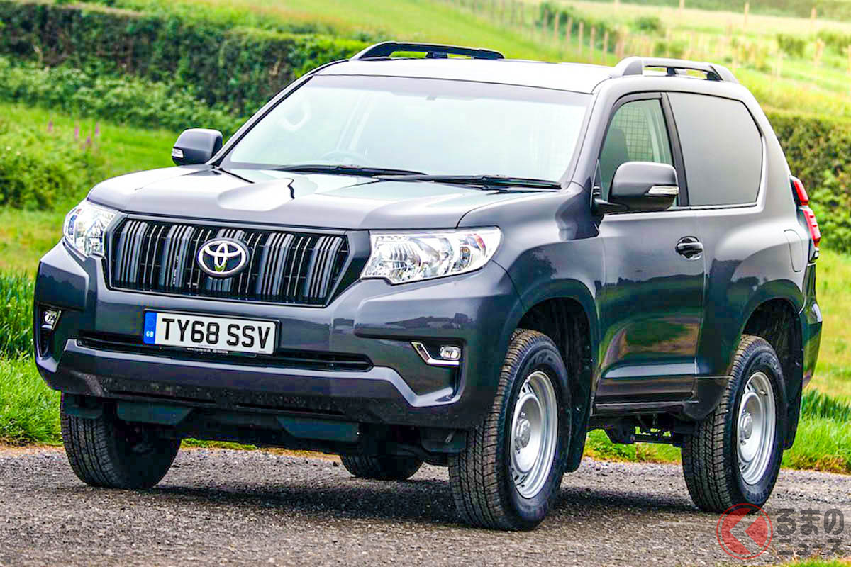 あれ?なんか短くない? 英で展開される3ドアモデルの「150系ランドクルーザープラド」