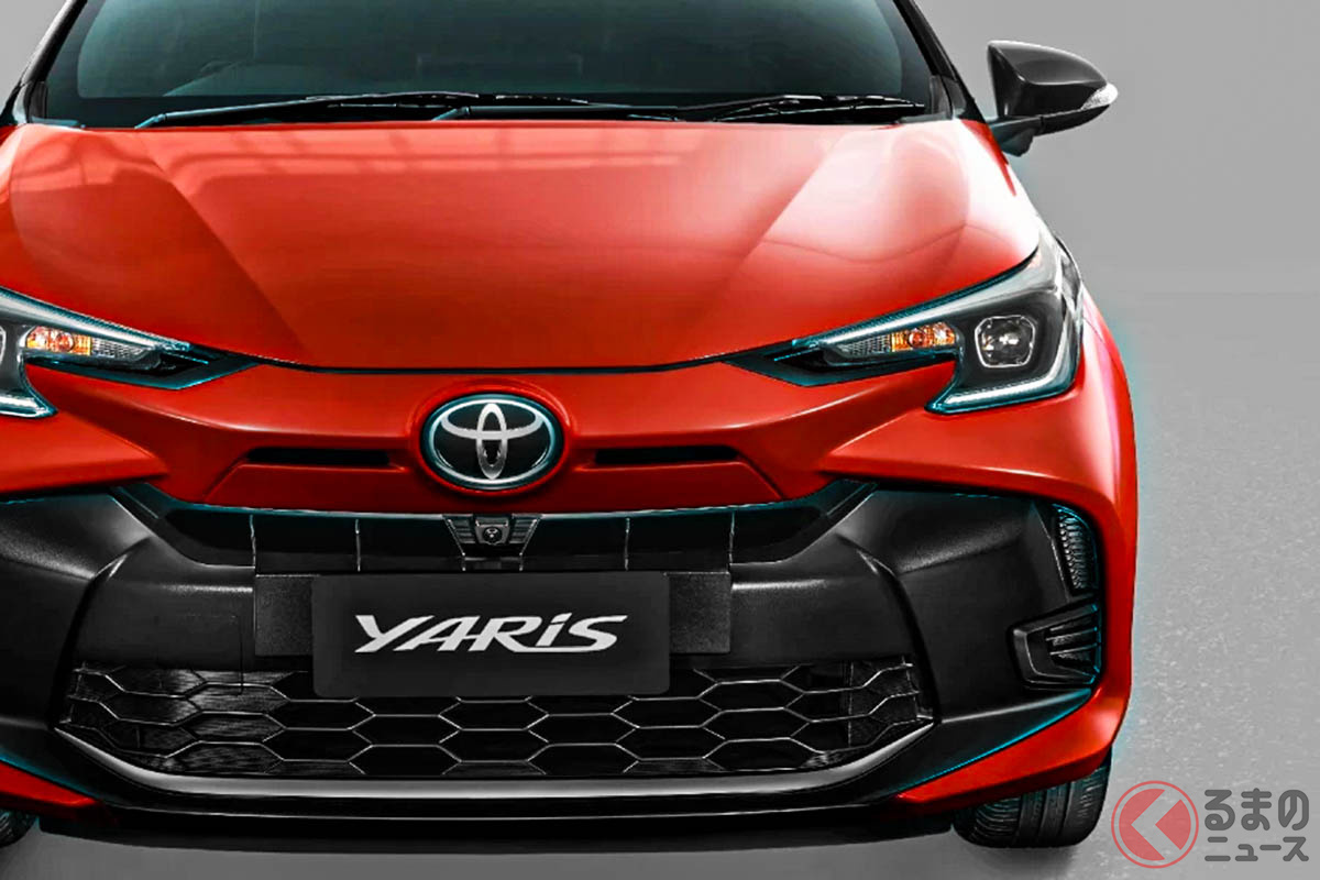 なんかデカイぞ? タイで初公開されたトヨタ新型「ヤリス」