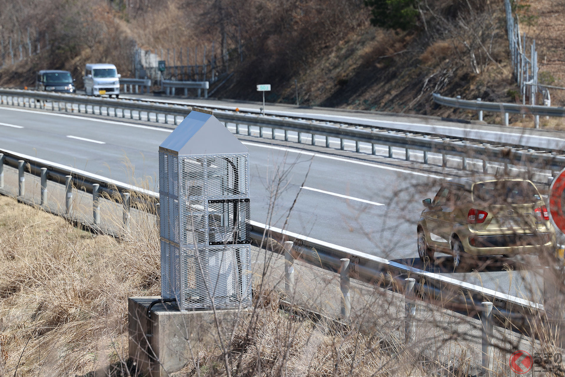 半固定式オービスの本体が空の拠点(画像:オービスガイド)