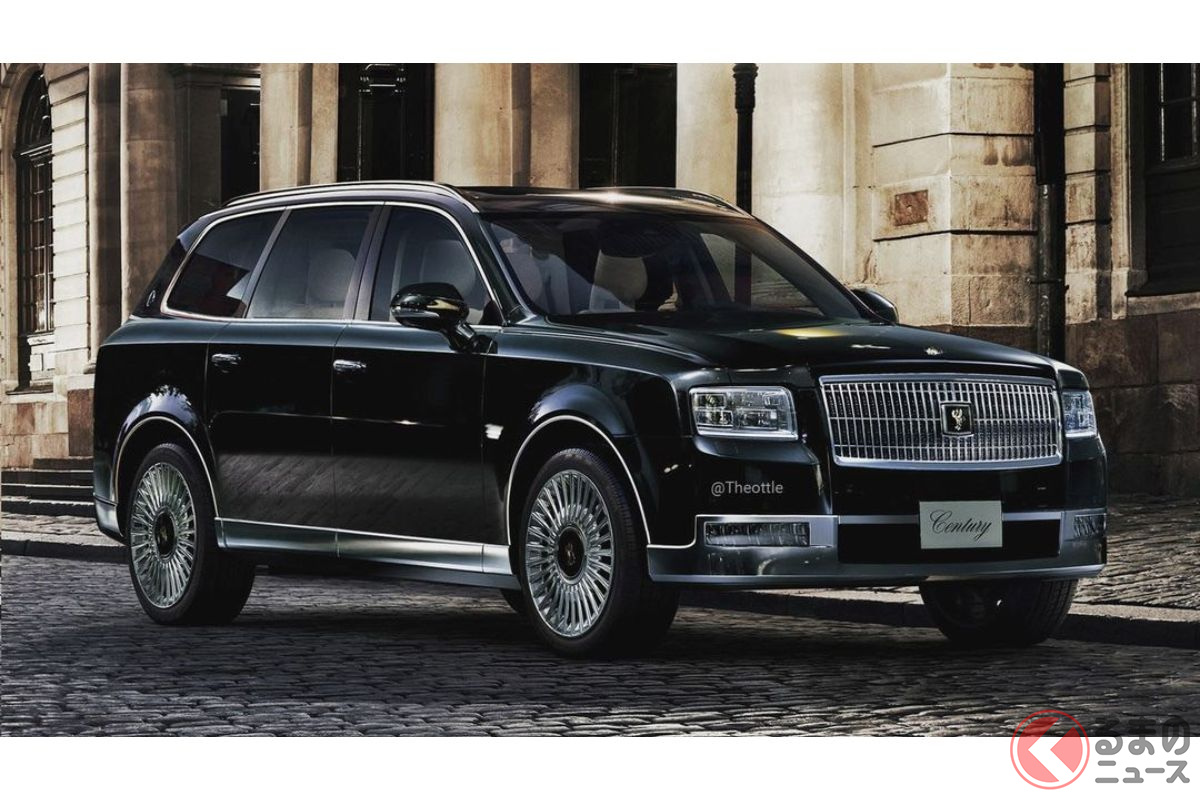 「センチュリーSUV」の予想レンダリング(photo:Theo throttle)