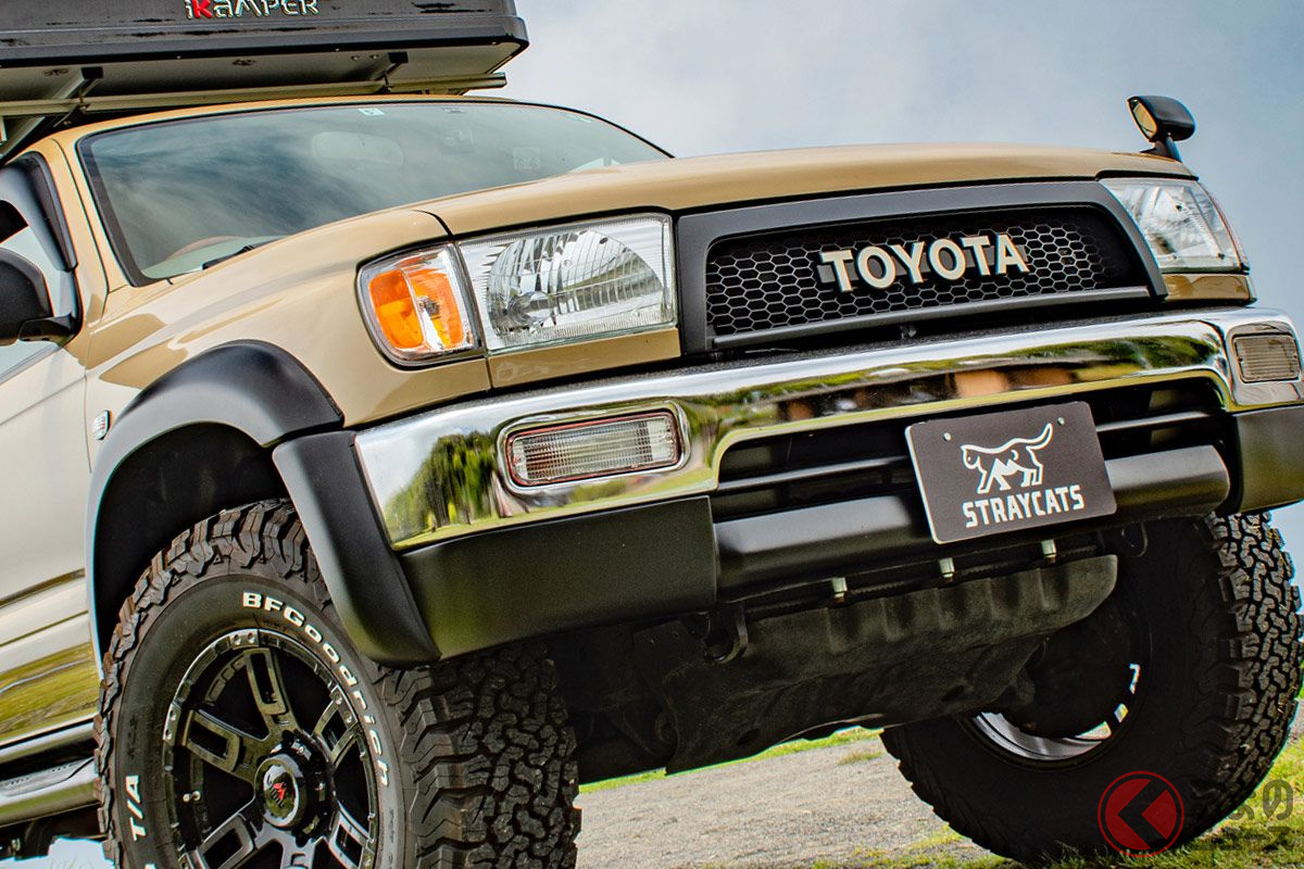 往年の名車トヨタ「ハイラックスサーフ」の最上級キャンプ仕様