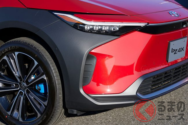 トヨタ 新型BEV(電気自動車)「bZ4X(ビーズィーフォーエックス)」