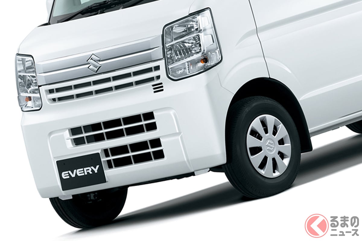スズキ「エブリイ」が変わった!ダイハツ「アトレー」「ハイゼット」に負けないぞ!その変更ポイントとは?