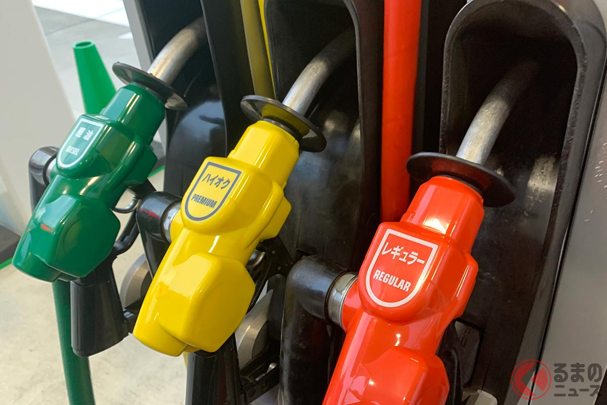 自分で給油するセルフ式ガソリンスタンドでは入れ間違いが起こりやすい