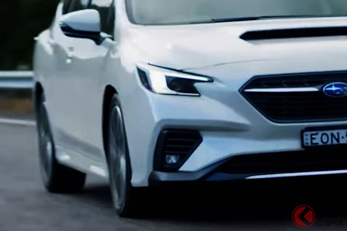 スバル新型「WRX GTワゴン」(画像:スバル ニュージーランド公式YouTubeより)