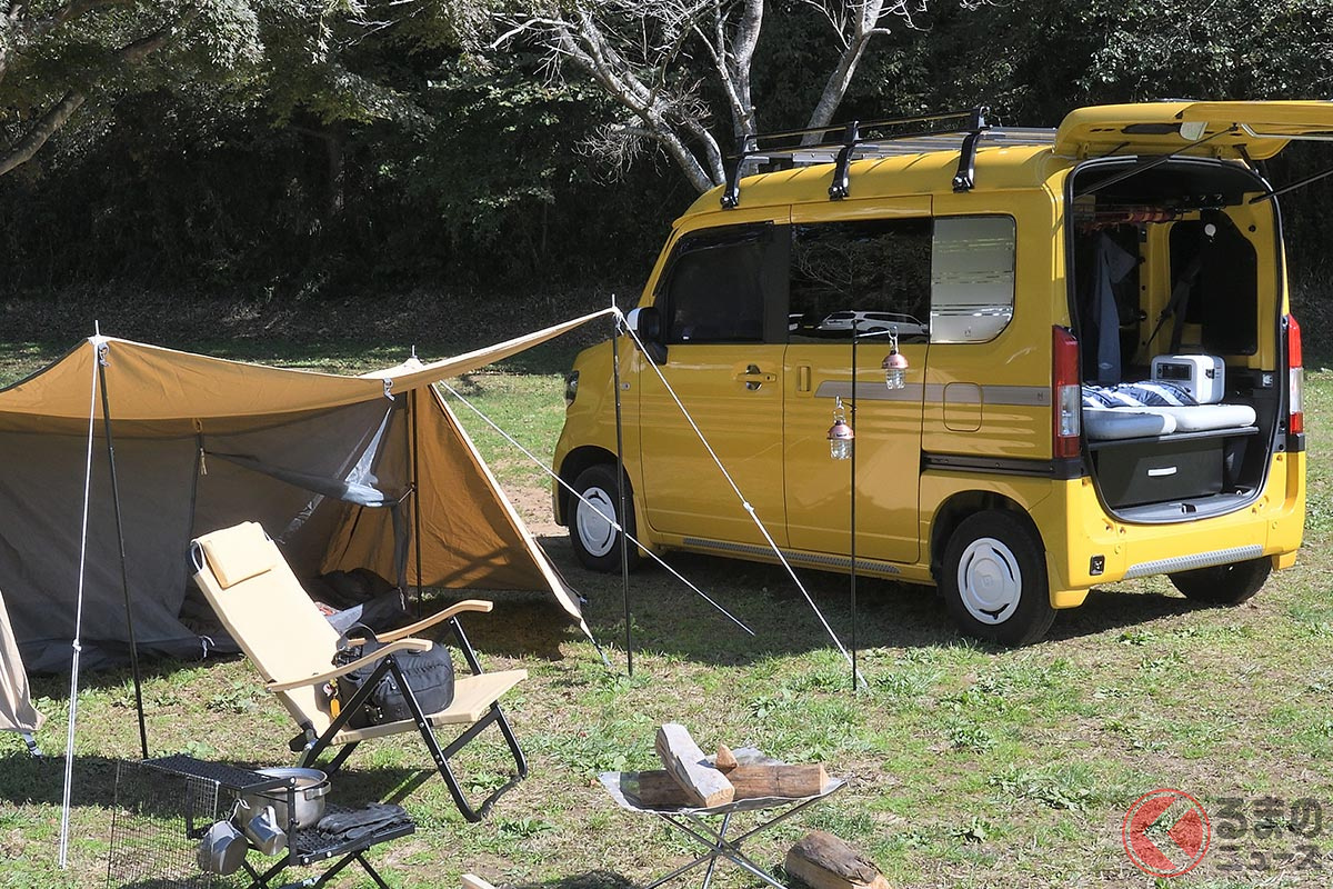 キャンピングカーじゃなくてもオートキャンプ可能