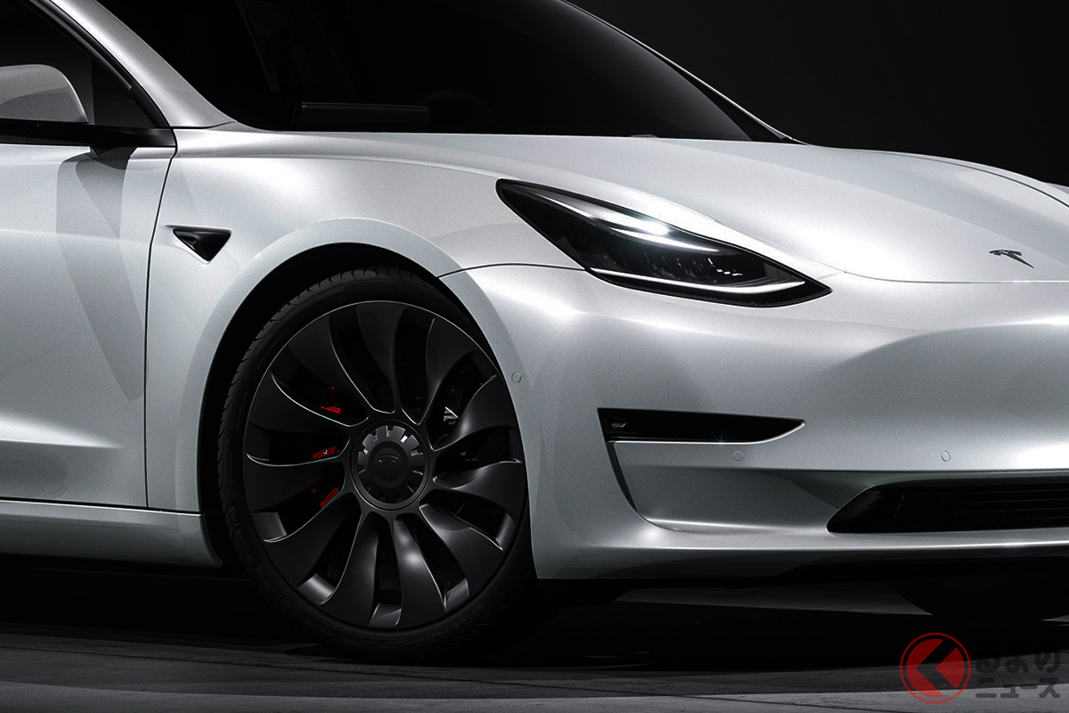 テスラ社のEV「モデル3」