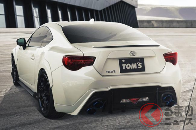 トヨタ初代 86 をオバフェンで武装 ワイド感強調の新パーツをトムスが発売 Ledテールランプも復刻 くるまのニュース トヨタ初代 86 をオバフェンで武装 ワイド感強調の新パーツをトムスが発売 Ledテールランプも復刻 くるまのニュース