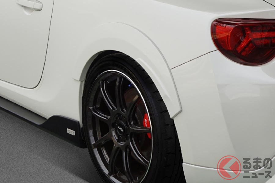 トヨタ初代 86 をオバフェンで武装 ワイド感強調の新パーツをトムスが発売 Ledテールランプも復刻 くるまのニュース トヨタ初代 86 をオバフェンで武装 ワイド感強調の新パーツをトムスが発売 Ledテールランプも復刻 くるまのニュース