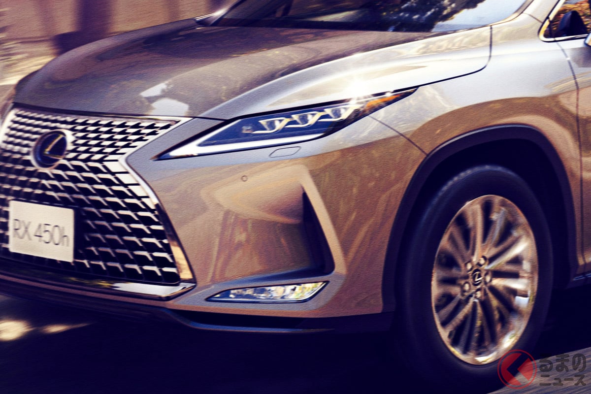 レクサス「RX」(画像は2列シート仕様の「RX450h」)