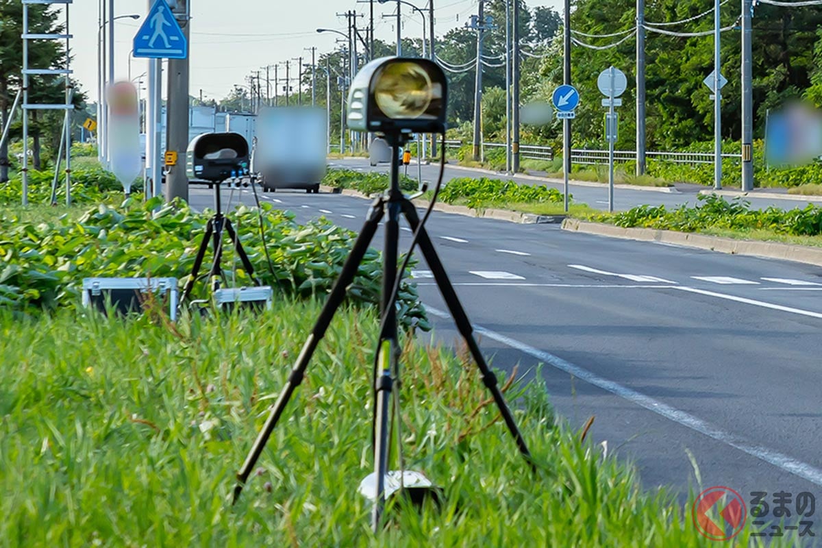 「移動式オービス」によって時速183kmの速度超過を検挙!(画像はイメージ)