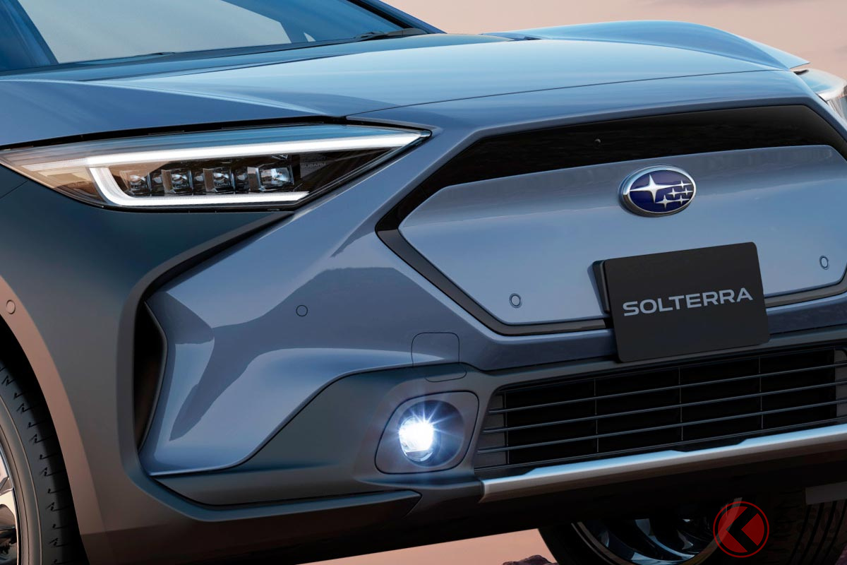 2022年4月に発表されたスバルのEV 新型「ソルテラ」