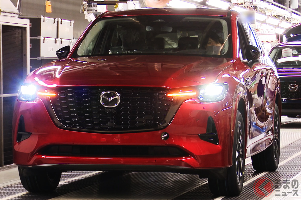 マツダ新型「CX-60」の生産がついに開始!