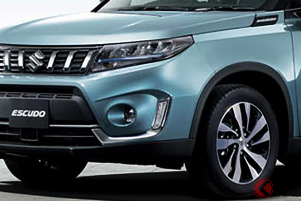 ストロングハイブリッドを搭載したスズキ「エスクード」