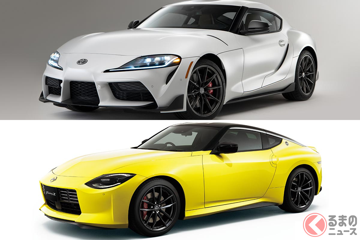 高性能スポーツカー トヨタ「スープラ」vs 日産新型「フェアレディZ」