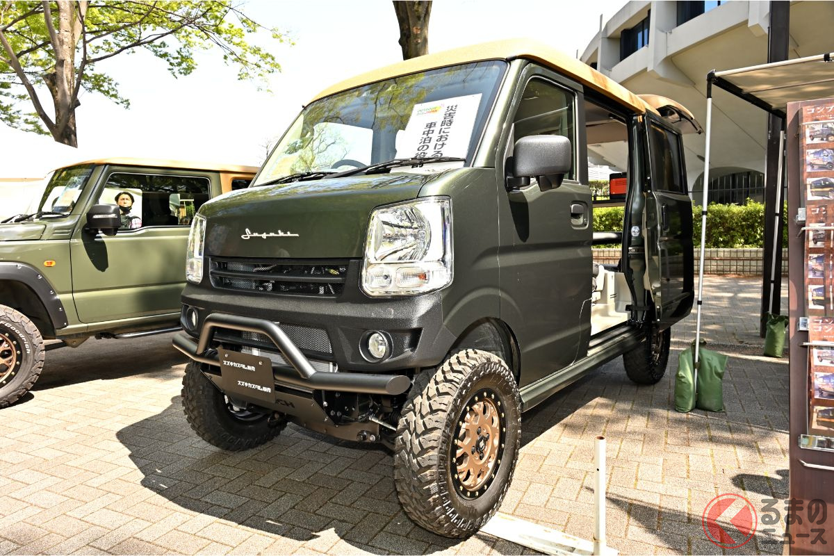 驚異の4インチアップ!? スズキ「エブリイ」の最強ワゴン