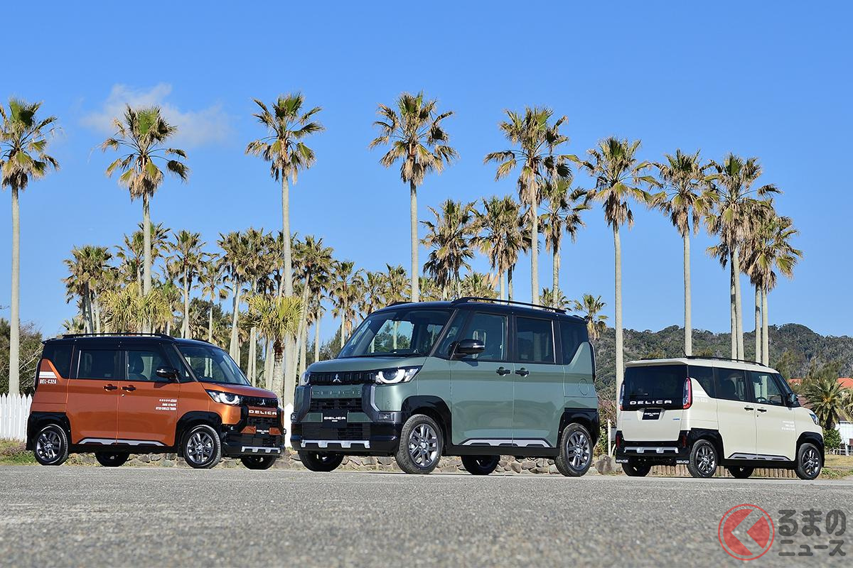 三菱の新型軽スーパーハイトワゴン「デリカミニ」