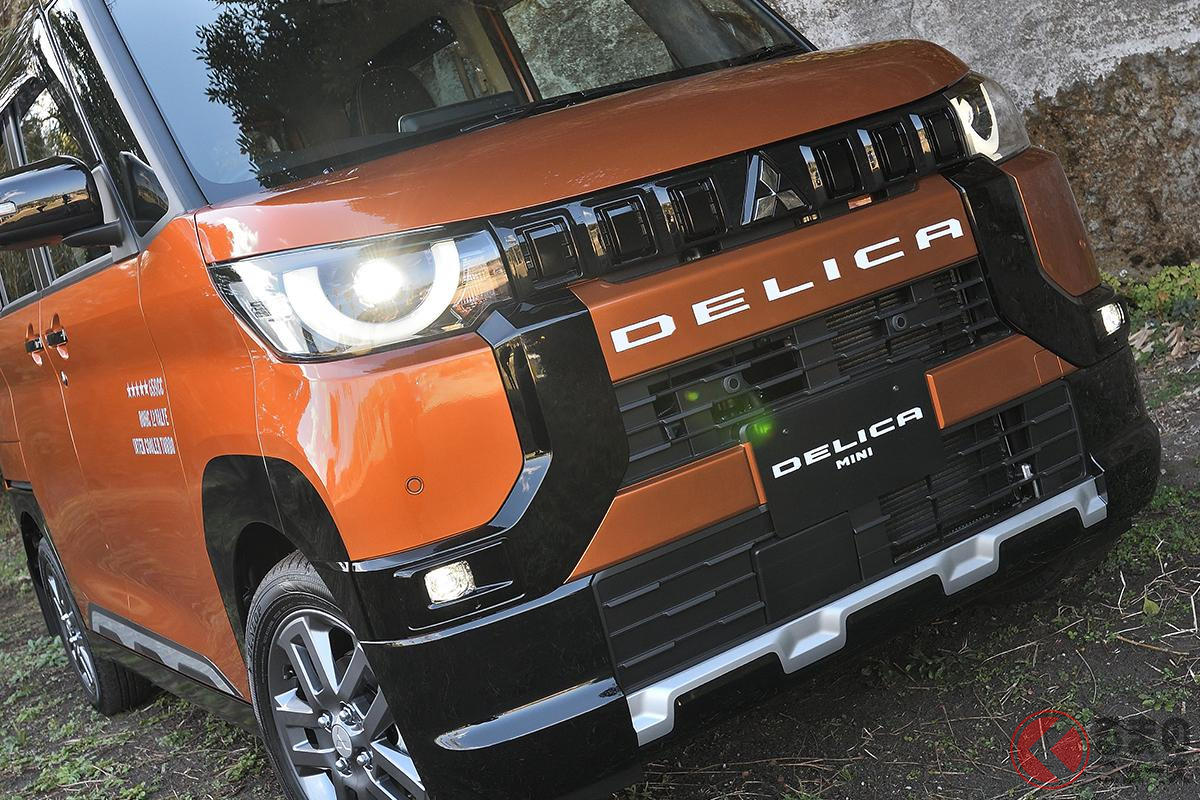 新型軽SUV「デリカミニ」を速攻カスタマイズ! 写真は都会にも似合うスタイリッシュさをアピールする「アクティブトーンスタイル」