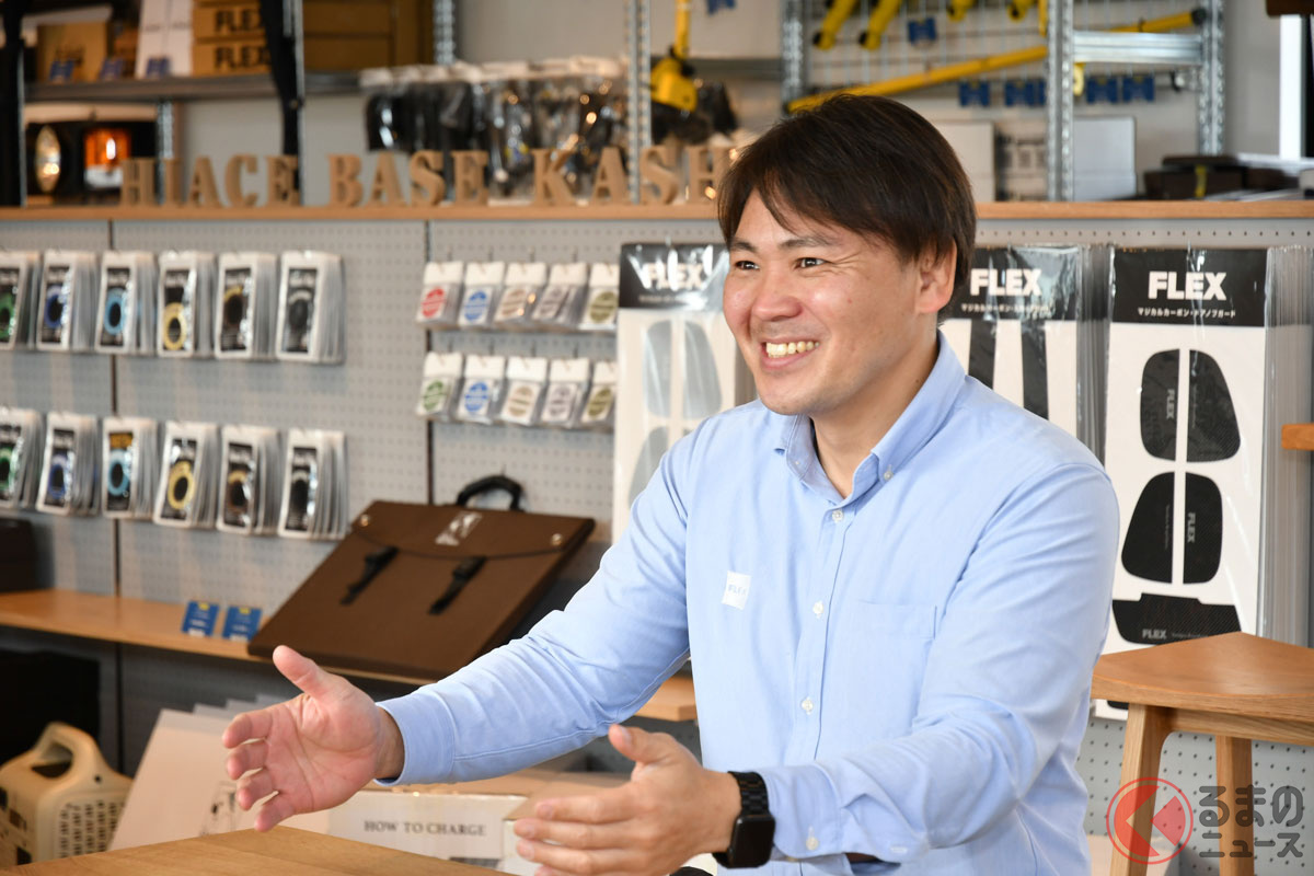 FLEX ハイエースベース柏の工場長 中村 一益さん