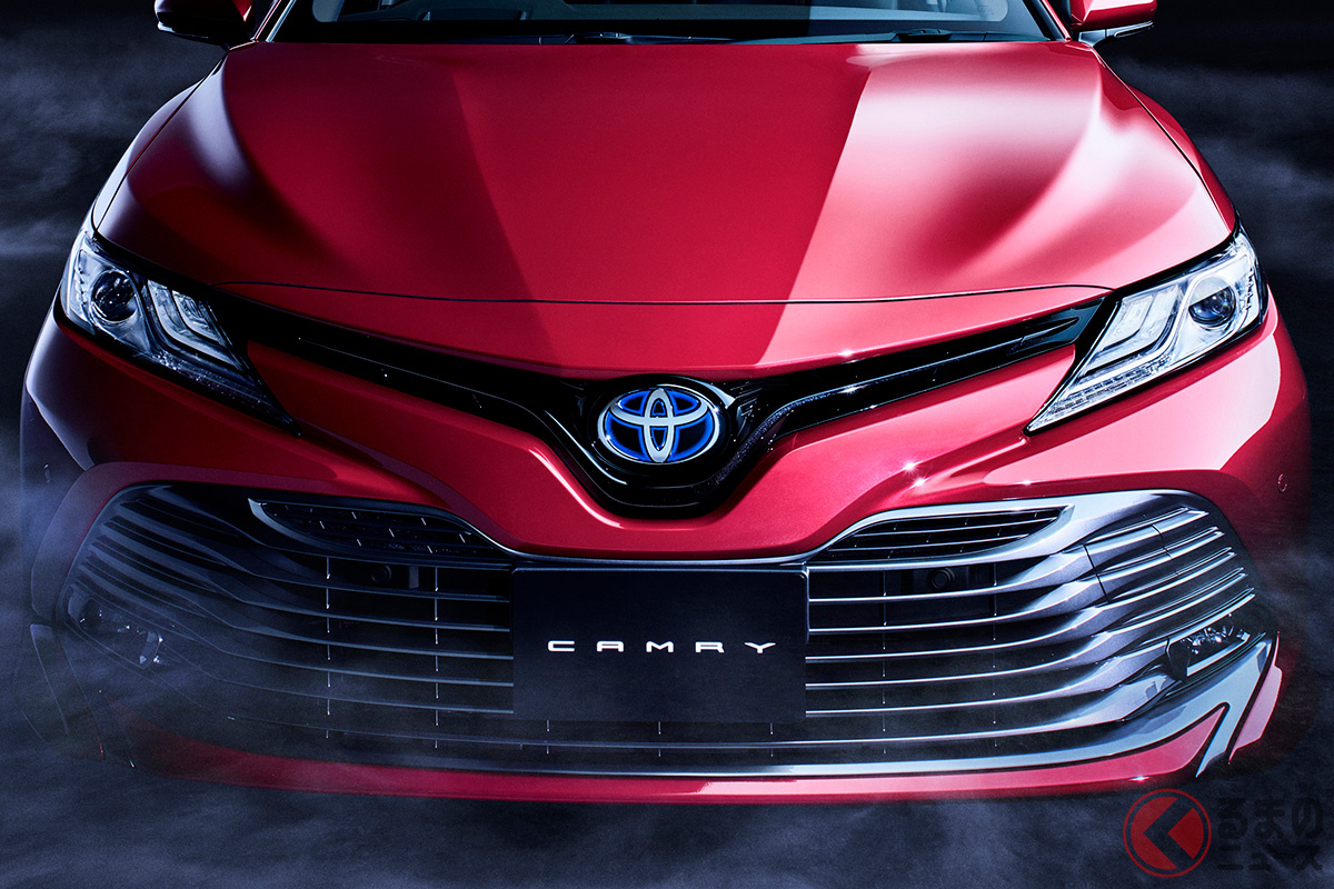 2023年12月下旬で生産終了となるトヨタ「カムリ」