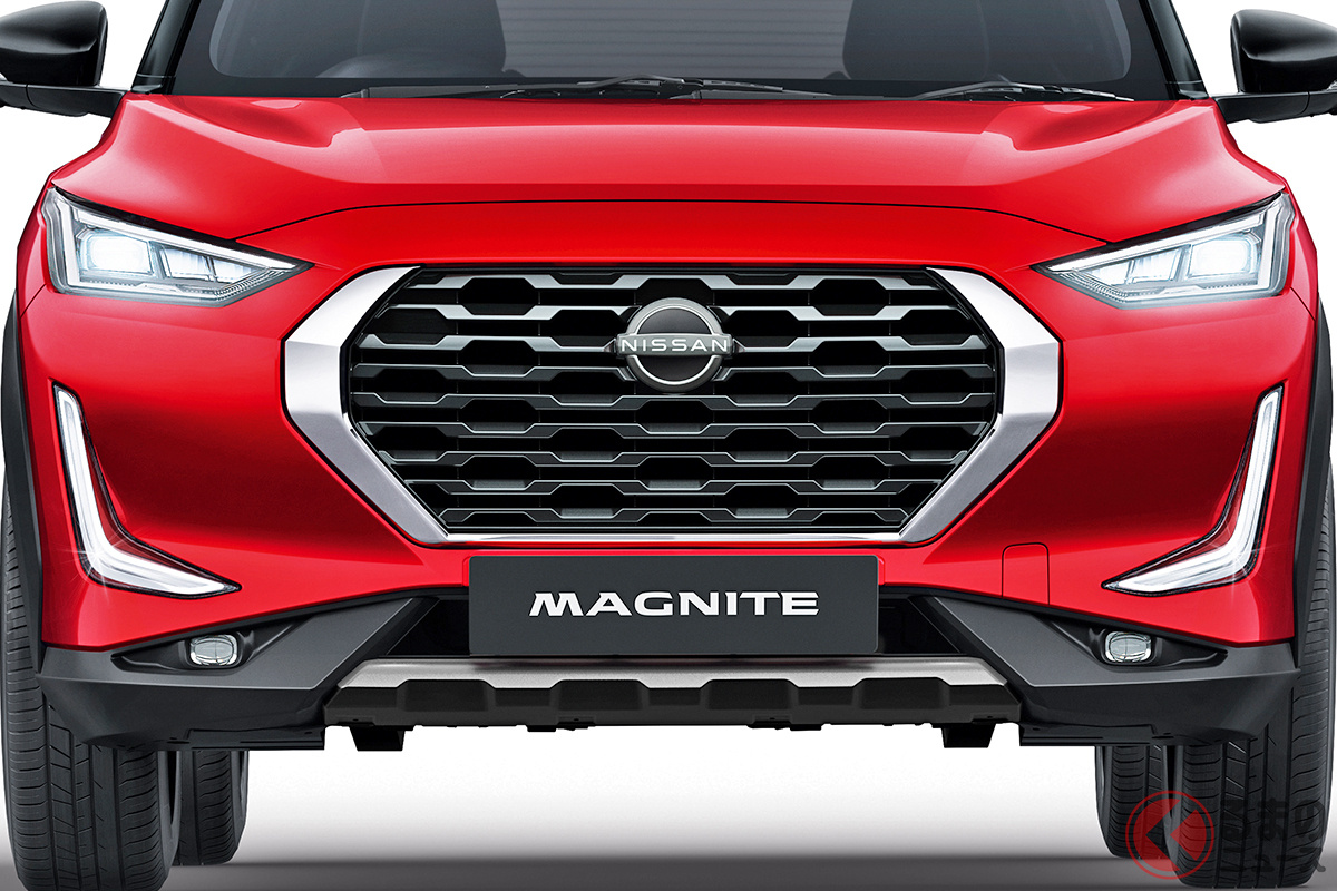 日本で売ってないのが「不思議」! インドで生産される全長4m弱の日産コンパクトSUV「MAGNITE(マグナイト)」