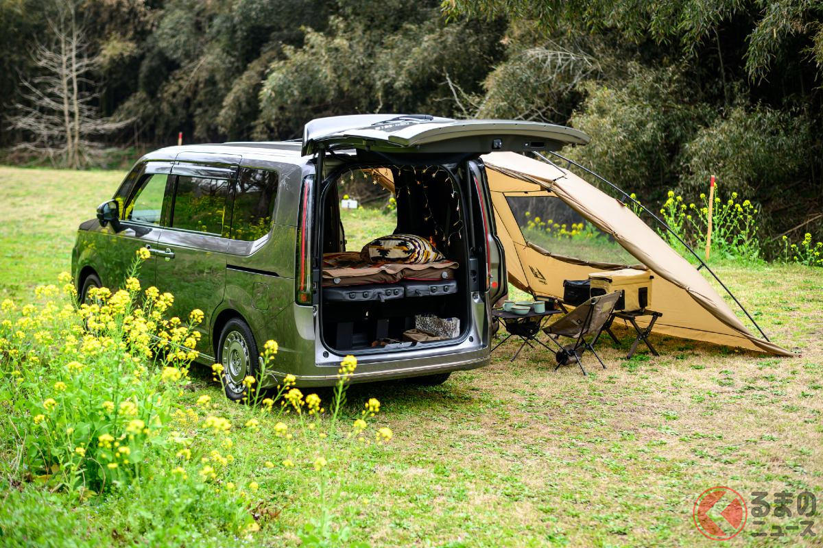 ホンダ「ステップワゴン e:HEV SPADA」(純正アクセサリー装着車)