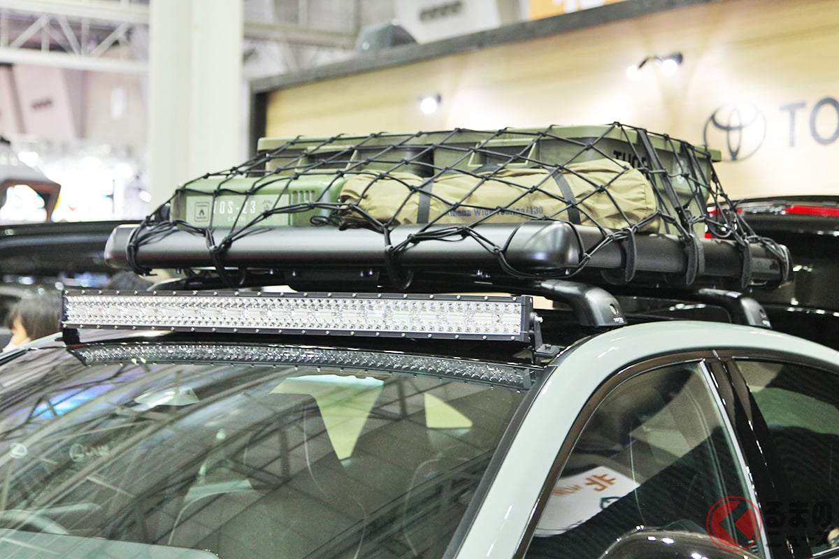 屋根に大荷物…違反になる?