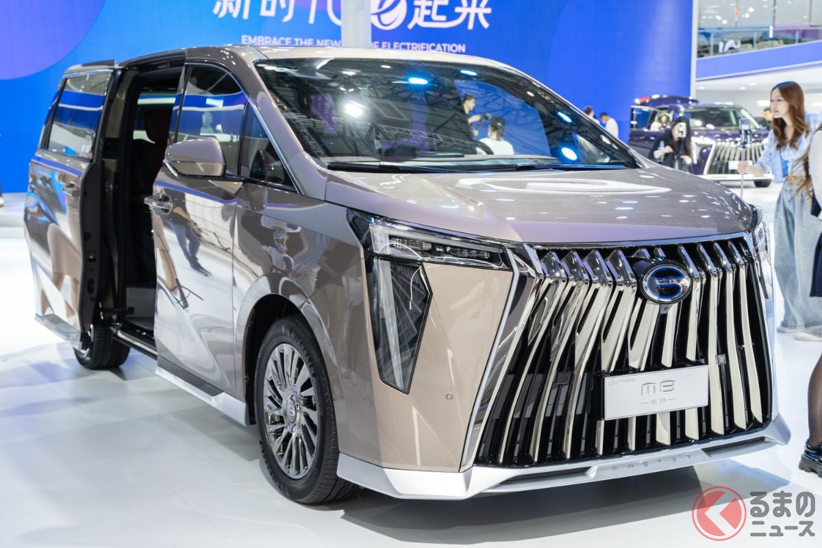 トヨタ「アルファード」の人気によって中国の高級ミニバン需要は高まっているという…写真はトランプチ M8(撮影:加藤博人)