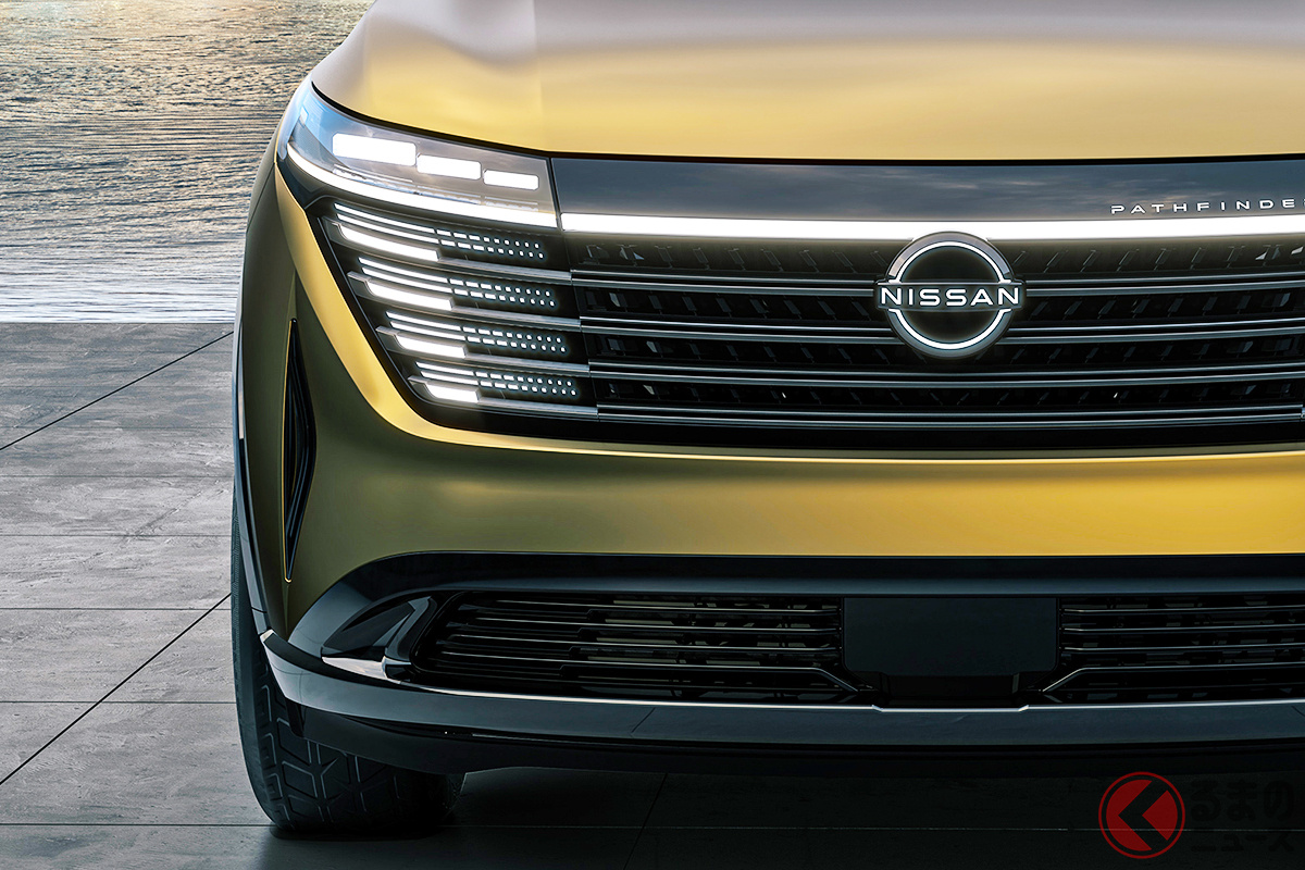 ゴールドあしらった豪華内装採用の「パスファインダー」