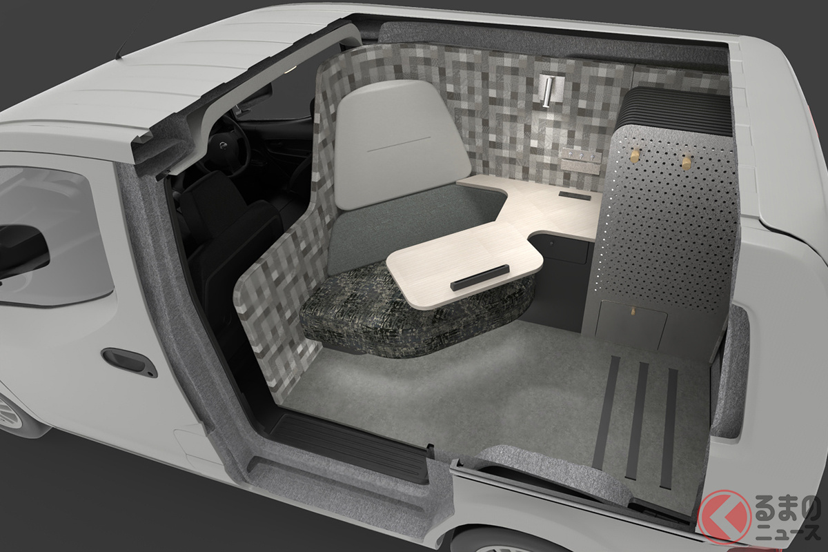 最強のモバイルオフィス誕生!? 日産とイトーキが共同開発「MOOW(ムーウ)」ってなんだ?