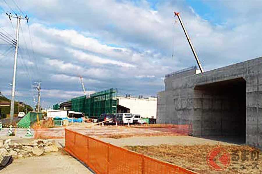 銚子連絡道路(山武東総道路二期)の整備状況。2022年11月現在(画像:国土交通省関東地方整備局)