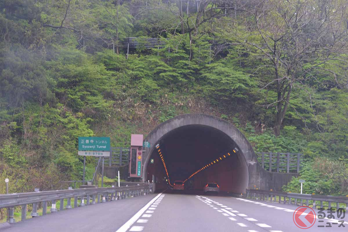 北陸道の正善寺トンネル（画像：写真AC）