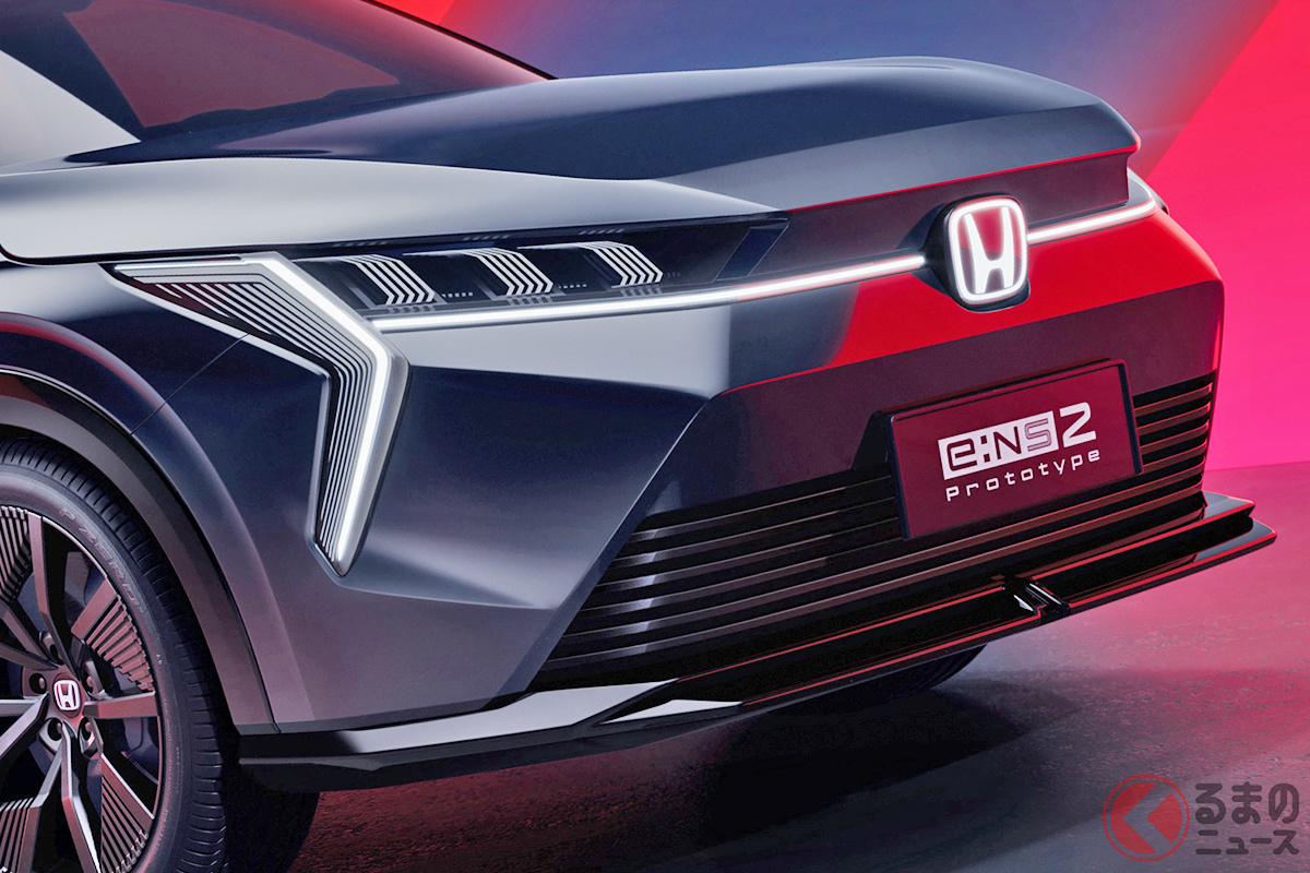 斬新! ほかのホンダ車とは「ひと味違う」!? 中国で発表された新型BEVコンセプト「e:NS2 プロトタイプ」
