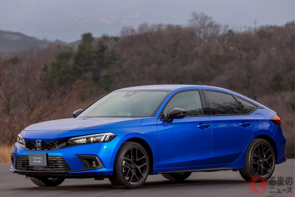 e:HEVは“質”の高い乗り味のホンダ新型「シビック e:HEV」