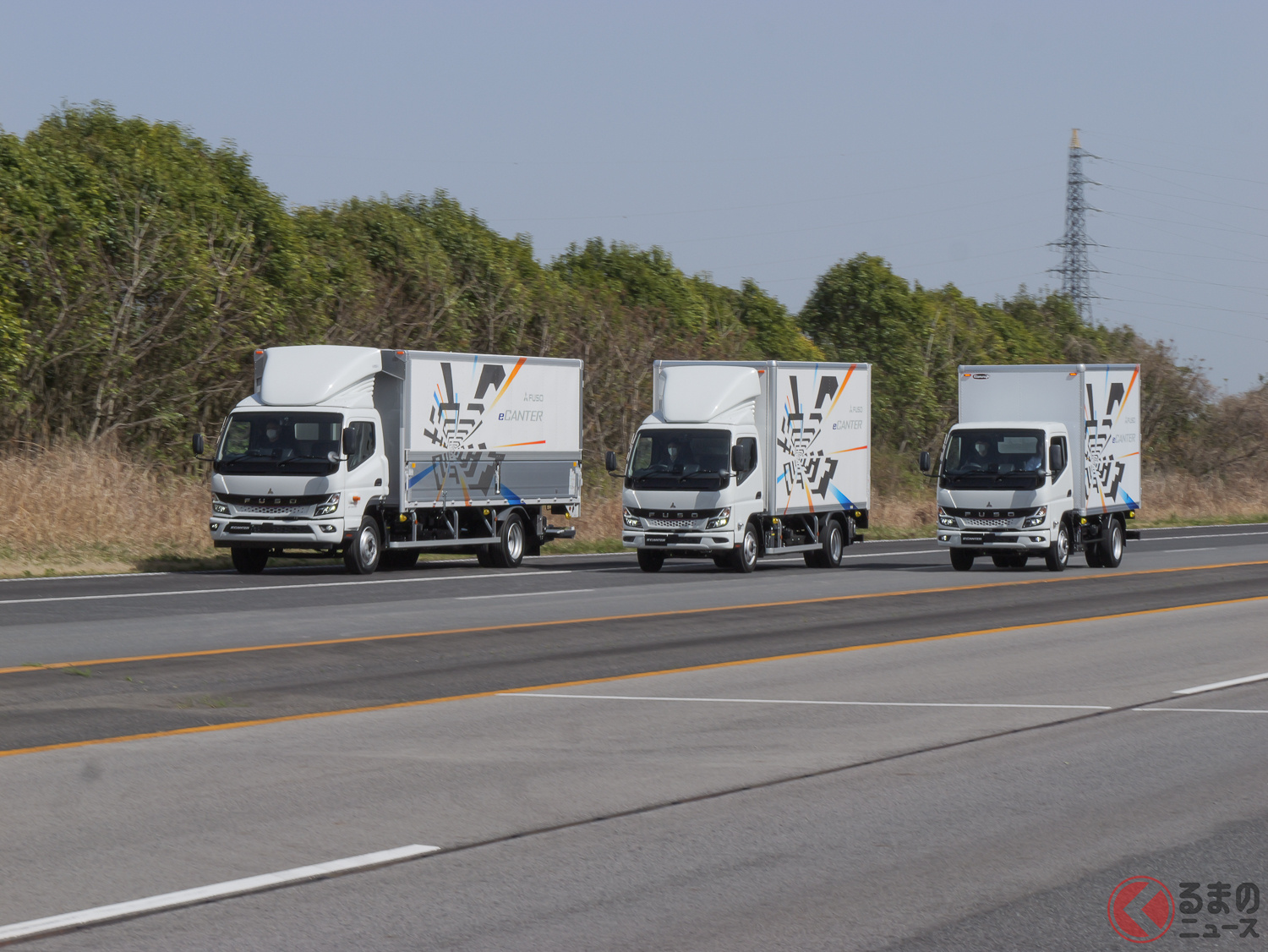 gaso三種類の異なるモデルによる隊列走行。これまでのモデルと違って、28型式とラインナップは多彩で、オーナーの選択肢が増えたのが特徴