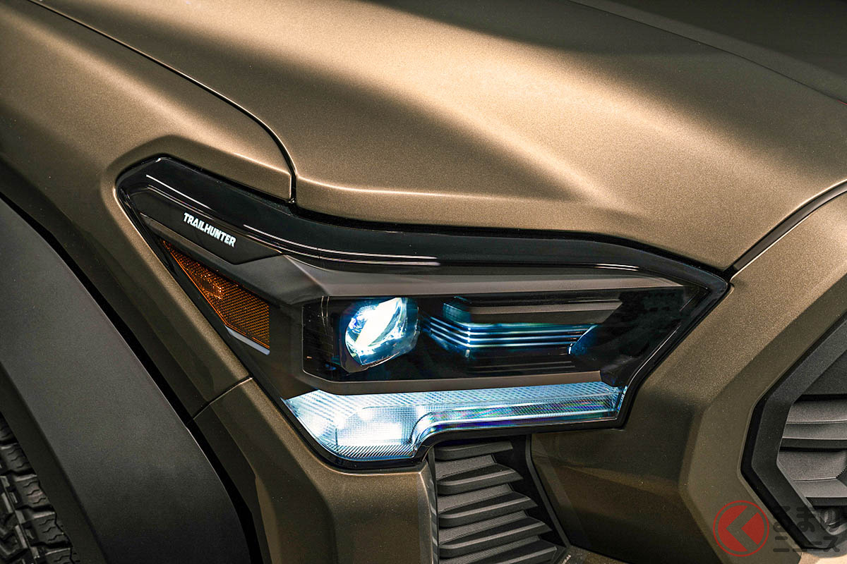 トヨタ新型「タコマ トレイルハンター」ティザー画像