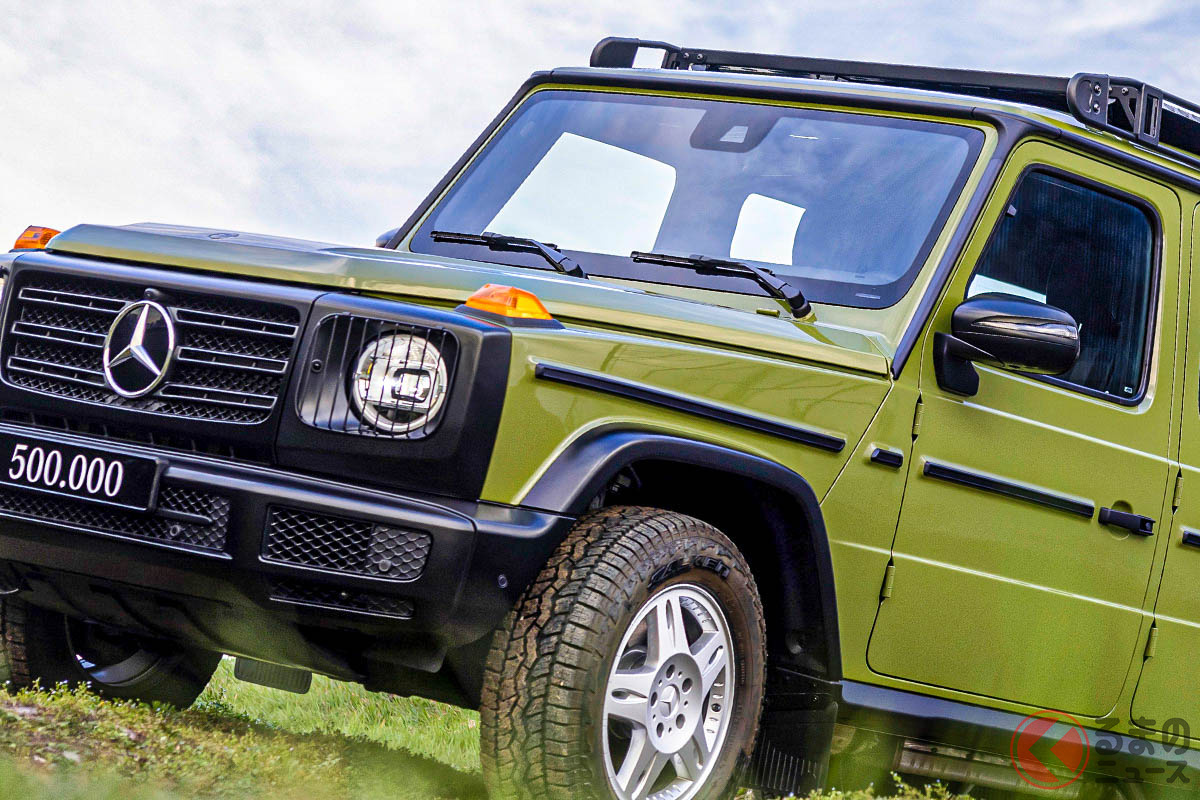 メルセデス・ベンツがGクラス生産50万台を記念して作成した特別仕様車