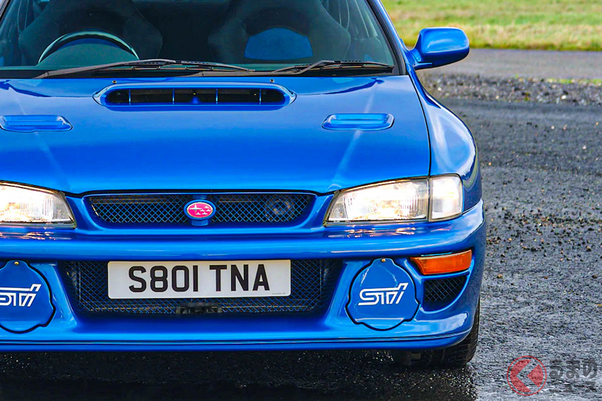 コレクティングカーズに出品された「インプレッサ 22B STiバージョン」(photo:Collecting cars)