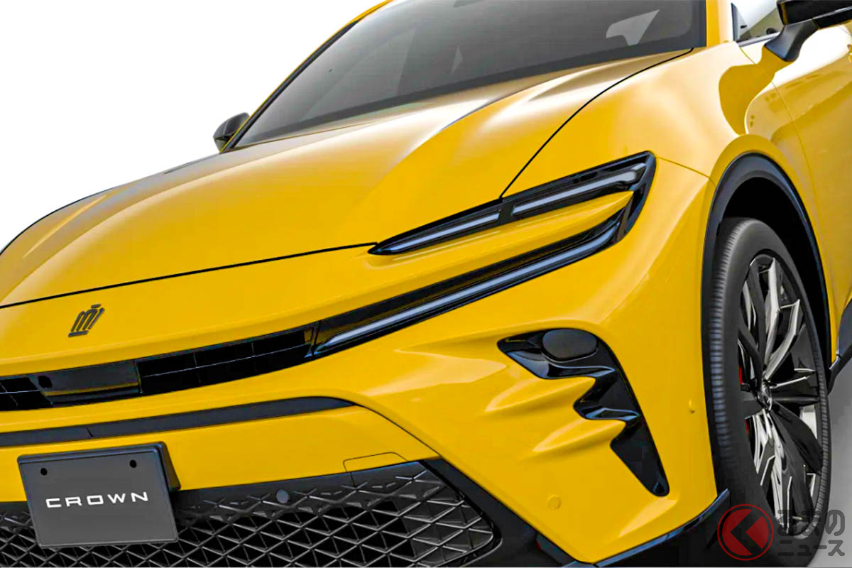 カラーバリエーションや発売時期が明らかとなったトヨタ新型「クラウン スポーツ」