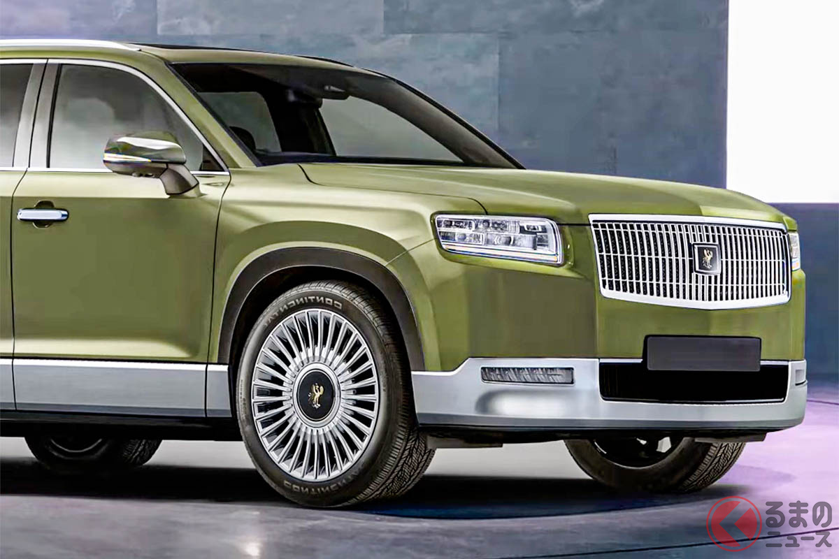 Carbizzy氏が作成したトヨタ「センチュリー」をSUV化したレンダリング(photo:Carbizzy)