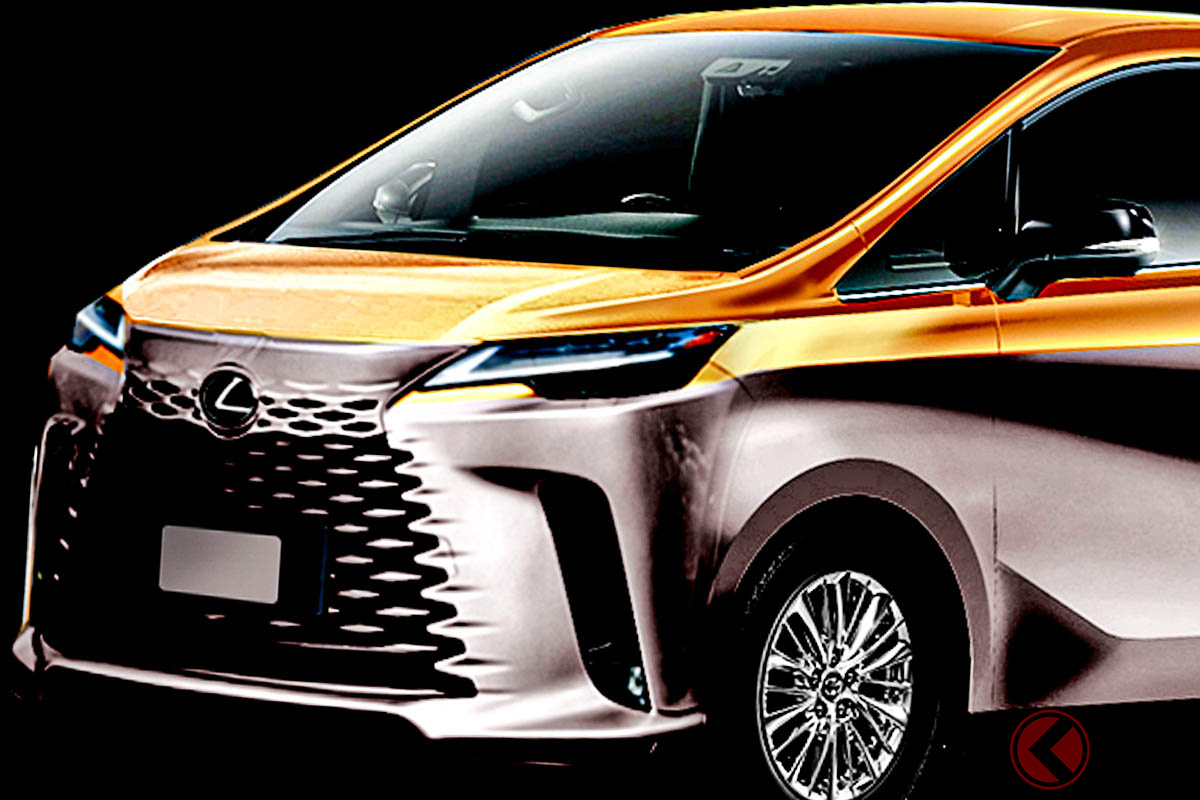 ジムコザが描いたレクサス次期型「LM」(Photo:ジムニーとコザクラインコとポルシェ)